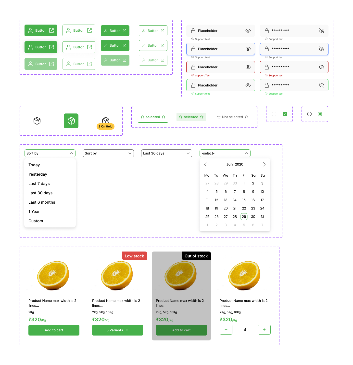 POS Device Design Components