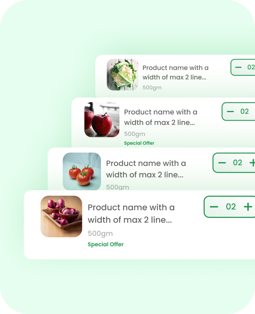 Grocery App Screen 07